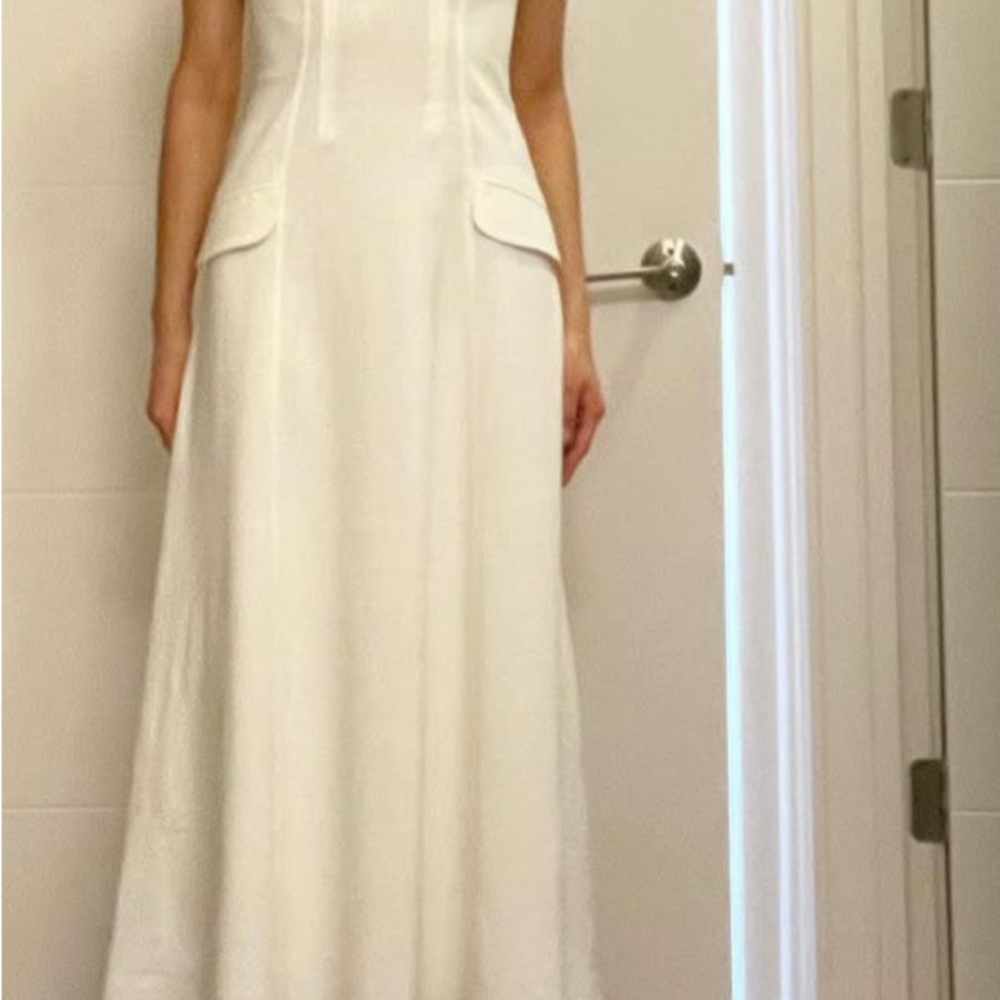 Zara Cream Strapless Gown for Brides